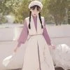 Women-Han-Fashion-Dress-Hanfu-Standing-Collar-Shirt-Bijia-Autumn-Season-3 Women Han Fashion Dress Hanfu Standing Collar Shirt Bijia Autumn Season