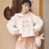 Women's-Cute-Hanfu-Sweatshirt-Ma-Mian-Skirt-Autumn-3 Women's Cute Hanfu Sweatshirt Ma Mian Skirt Autumn