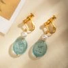 Blue-Earrings-Court-Style-Hanfu-Accessories-2 Blue Earrings Court Style Hanfu Accessories