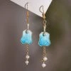 Velvet-Flower-Earrings-Handmade-Tassel-Hanfu-Earrings-Jewellery-2 Velvet Flower Earrings Handmade Tassel Hanfu Earrings Jewellery