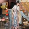 Wei-Jin-Hanfu-Fairy-Restored-Traditional-Autumn-Costume-1 Wei Jin Hanfu Fairy Restored Traditional Autumn Costume