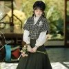 Women's-Autumn-Fashion-Hanfu-New-Chinese-Style-Green-Collection-2 Women's Autumn Fashion Hanfu New Chinese Style Green Collection