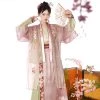 Pink-Women-Hanfu-Song-Dynasty-Casual-Skirt-for-Summer-1 Pink Women Hanfu Song Dynasty Casual Skirt for Summer