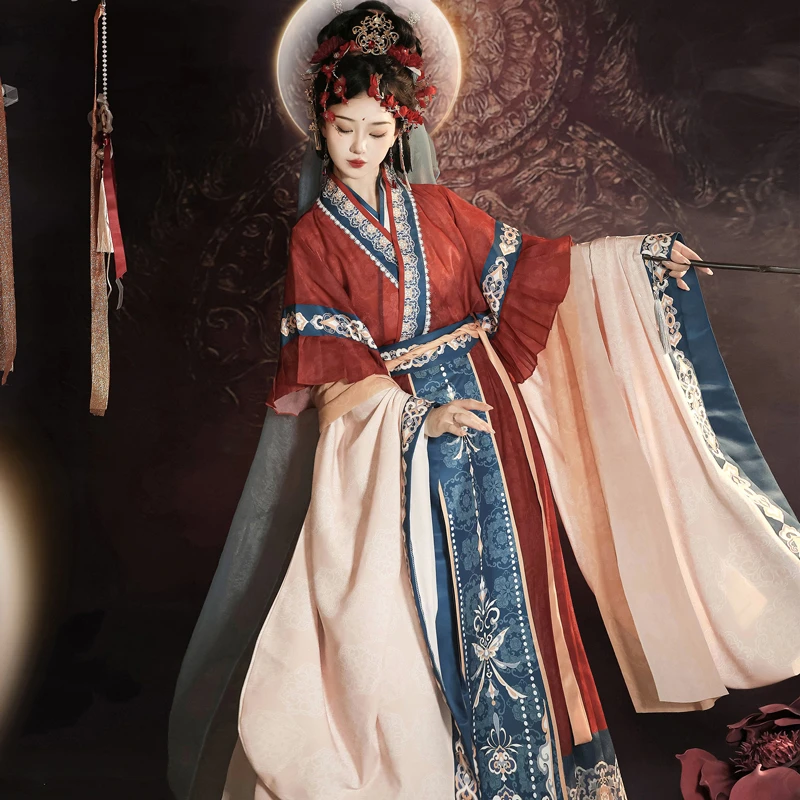 Wei-Jin-Hanfu-Traditional-Fairy-Clothing-Recovery-Style-1 Timeless Reverie