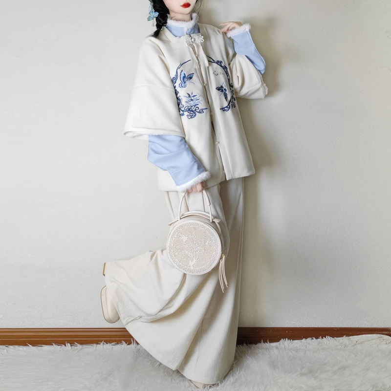 Winter-Ming-Dynasty-Hanfu-Bijia-Song-Pants-Warm-Suit-1 Winter Harmony