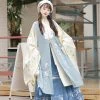 Winter-Ming-Hanfu-Long-Bijia-Blue-Daily-Ma-Mian-Skirt-2 Winter Ming Hanfu Long Bijia Blue Daily Ma Mian Skirt