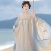 Hanfu-Tang-Dynasty-Hezi-Qun-Spring-Embroidered-Fairy-Skirt-1 Blossom Dream