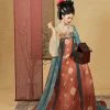 Tang-Dynasty-Qixiong-Shanqun-Summer-Women's-Vintage-Long-Skirt-1 Majestic Bloom