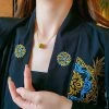 Traditional-Hollowed-Out-Necklace-Fashion-Gold-Ladies-Unique-Jewelry-3 Traditional Hollowed Out Necklace Fashion Gold Ladies Unique Jewelry