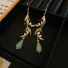 Women's-Earrings-Hooks-Bell-Orchid-Flower-Fresh-Fashion-Cheongsam-Ear-Accessories-3 Women's Earrings Hooks Bell Orchid Flower Fresh Fashion Cheongsam Ear Accessories