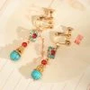 Hanfu-Earrings-Lucky-Cloud-Cheongsam-Vintage-Ear-Accessories-2 Hanfu Earrings Lucky Cloud Cheongsam Vintage Ear Accessories