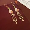 Women-Quality-Lotus-Tassel-Ear-Hooks-Retro-Unique-Earrings-1 Gourd Earrings