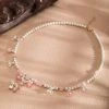 Ancient-Style-Necklace-Women-Pink-Petal-Bell-Orchid-Yingluo-Accessories-1 Ancient Style Necklace Women Pink Petal Bell Orchid Yingluo Accessories