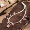 Ancient-Style-Necklace-Women-Pink-Petal-Bell-Orchid-Yingluo-Accessories-2 Ancient Style Necklace Women Pink Petal Bell Orchid Yingluo Accessories