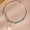 Hanfu-Accessories-Double-Yingluo-Vintage-Cheongsam-Pearl-Pendant-2 Hanfu Accessories Double Yingluo Vintage Cheongsam Pearl Pendant