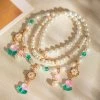 Ming-Dynasty-Hanfu-Necklace-Accessories-Yingluo-Tulip-Double-Layers-3 Ming Dynasty Hanfu Necklace Accessories Yingluo Tulip Double Layers