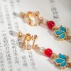 Long-Hanfu-Ladies-Earrings-Dunhuang-Style-Unique-Accessories-4 Long Hanfu Ladies Earrings Dunhuang Style Unique Accessories
