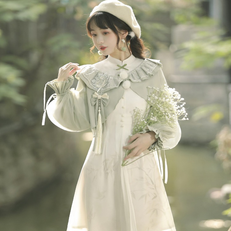 Spring-Women-Daily-Short-Dress-Han-Element-Fashion-Dresses-2 Spring Women Daily Short Dress Han Element Fashion Dresses