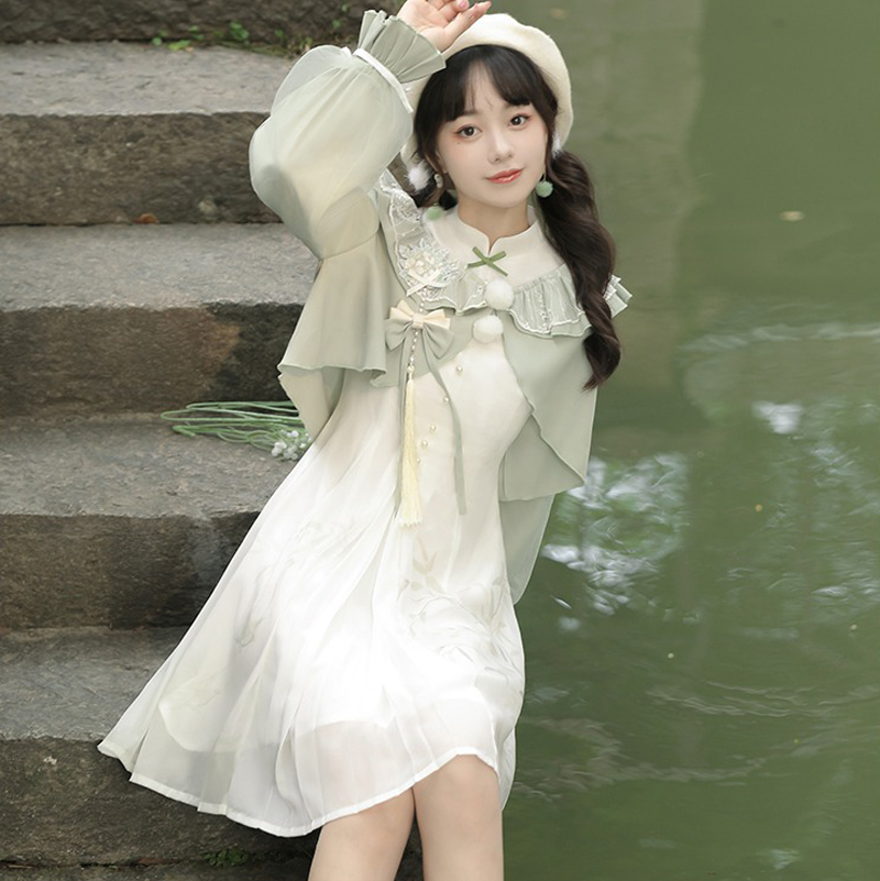 Spring-Women-Daily-Short-Dress-Han-Element-Fashion-Dresses-3 Spring Women Daily Short Dress Han Element Fashion Dresses