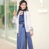 Summer-Women-Chinese-Fashion-Hanfu-Blue-Dress-3 Summer Women Chinese Fashion Hanfu Blue Dress