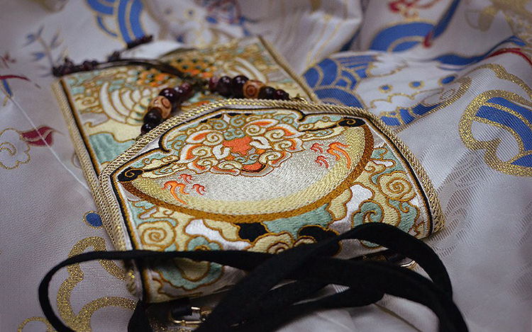 Women Hanfu Accessories Crossbody Bag Classical Purse