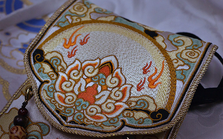 Women Hanfu Accessories Crossbody Bag Classical Purse