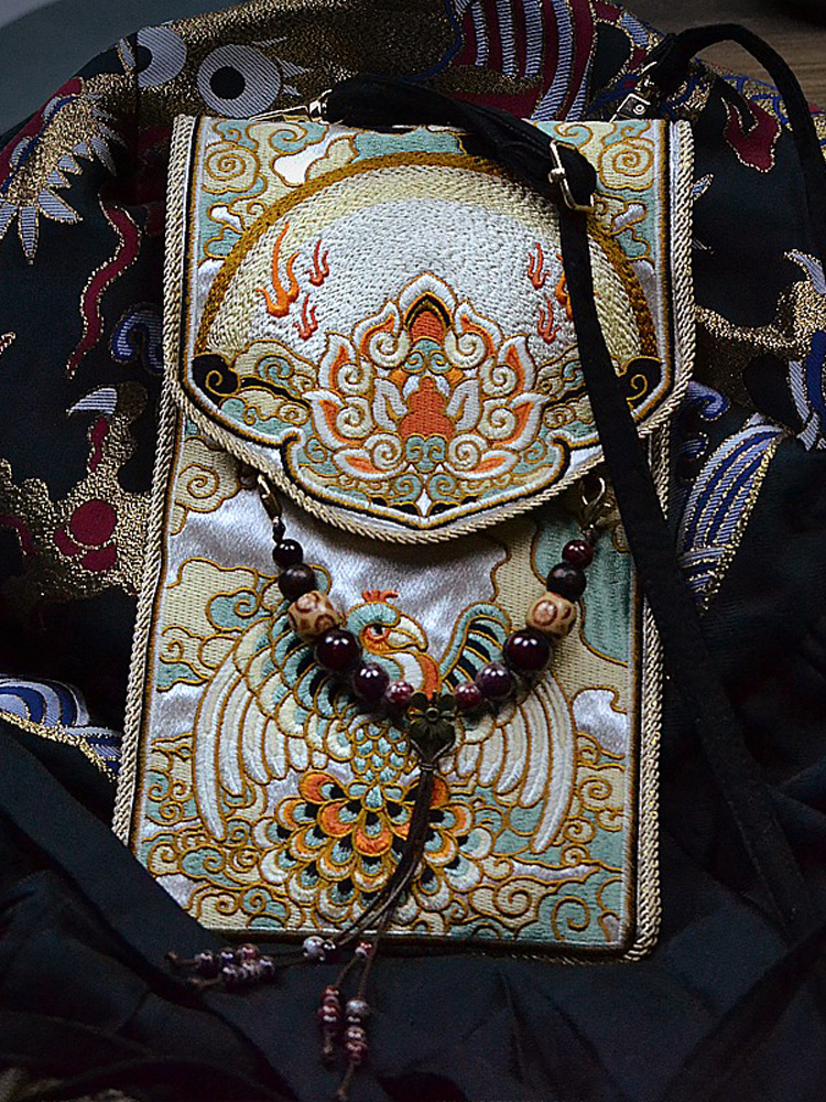 Women Hanfu Accessories Crossbody Bag Classical Purse