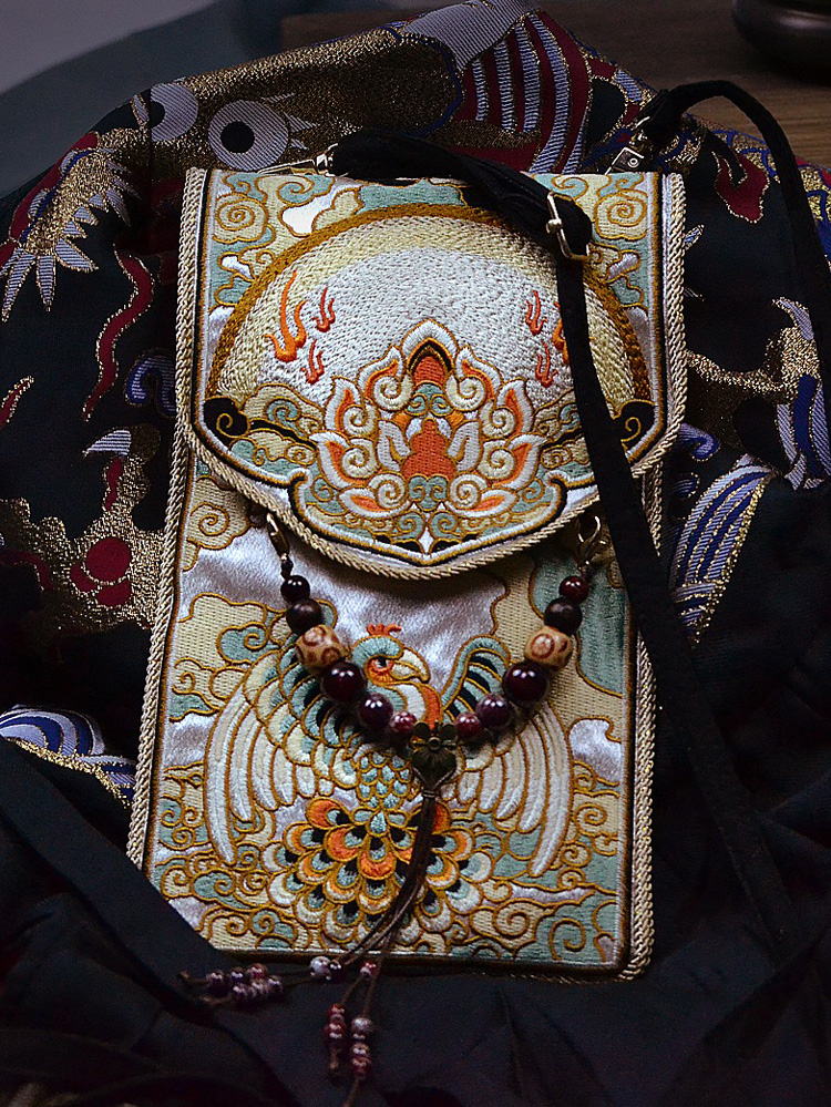 Women Hanfu Accessories Crossbody Bag Classical Purse