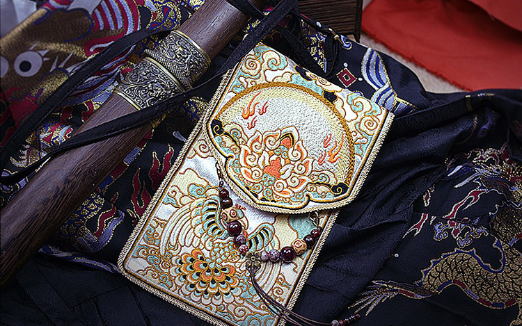 Women Hanfu Accessories Crossbody Bag Classical Purse