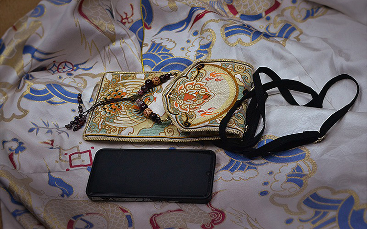 Women Hanfu Accessories Crossbody Bag Classical Purse