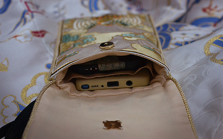Women Hanfu Accessories Crossbody Bag Classical Purse