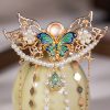 Long-Tassel-Hanfu-Hairpin-Butterfly-Vintage-Hair-Accessories-1 Golden Flutter