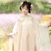 Ming-Dynasty-Thin-Women-Summer-Traditional-Hanfu-Yunjian-Retro-Costume-2 Ming Dynasty Thin Women Summer Traditional Hanfu Yunjian Retro Costume