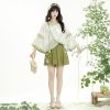 Summer-Women-Song-Dynasty-Round-Neck-Hanfu-Daily-Shorts-Songku-1 Summer Women Song Dynasty Round Neck Hanfu Daily Shorts Songku