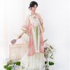 Summer-Women-Song-Hanfu-Fairy-Daily-Pink-Set-4 Summer Women Song Hanfu Fairy Daily Pink Set