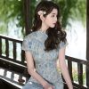 Women-Cheongsam-New-Summer-Long-Dress-Slim-Plain-2 Women Cheongsam New Summer Long Dress Slim Plain