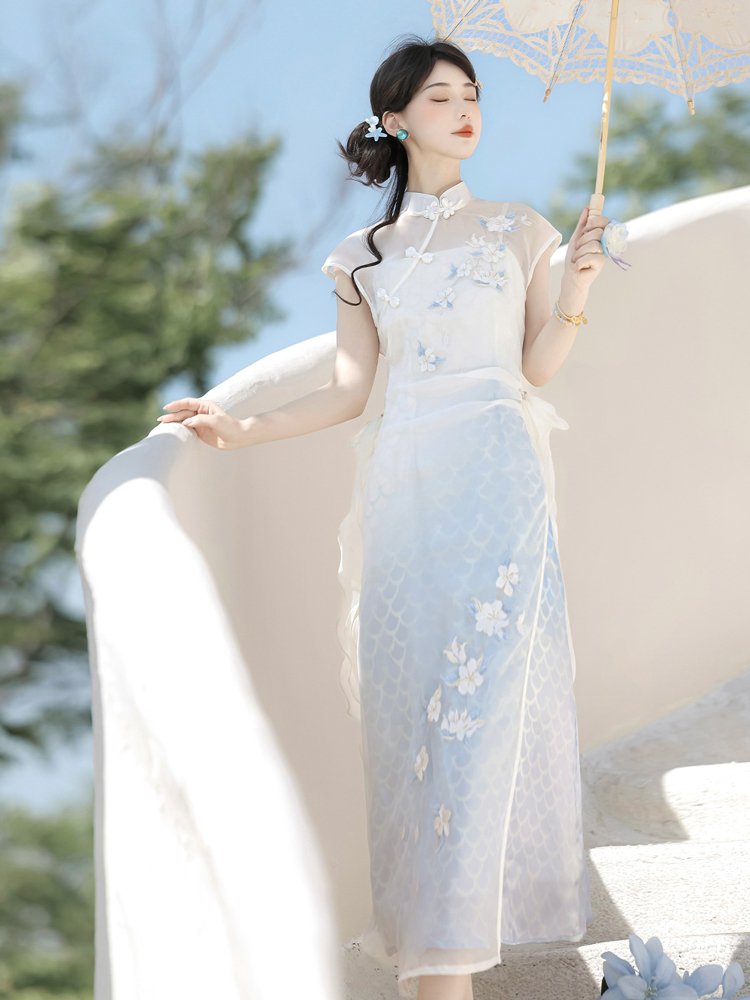 Women Classical Dress Han Element Daily Commuter Set