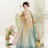 2025-New-Tang-Dynasty-Hanfu-Qixiong-Shanqun-Fairy-Girl-Long-Dress-1 Celestial Bloom