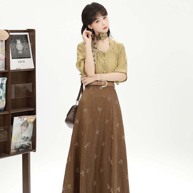 Fashion-Hanfu-Women-Daily-Commuter-Dress-Tang-Dynasty-Style-1 Fashion Hanfu Women Daily Commuter Dress Tang Dynasty Style