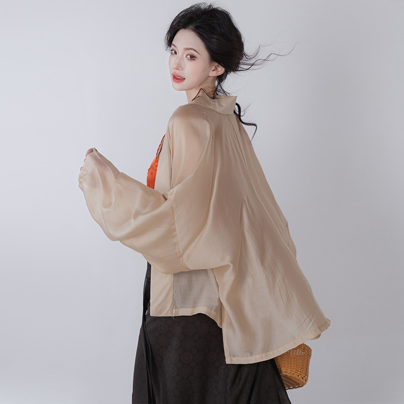 Women-Summer-Song-Dynasty-Hanfu-Daily-Fashion-Set-2 Women Summer Song Dynasty Hanfu Daily Fashion Set