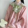Hanfu-Accessories-Cloud-Shoulder-Green-Butterfly-Tassel-For-Ming-Dynasty-Hanfu-3 Hanfu Accessories Cloud Shoulder Green Butterfly Tassel For Ming Dynasty Hanfu
