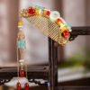 Hanfu-Hair-Accessories-Handmade-Velvet-Retro-Elegant-Hairpin-3 Classical Hanfu Headwear Retro Comb Tang Dynasty Style