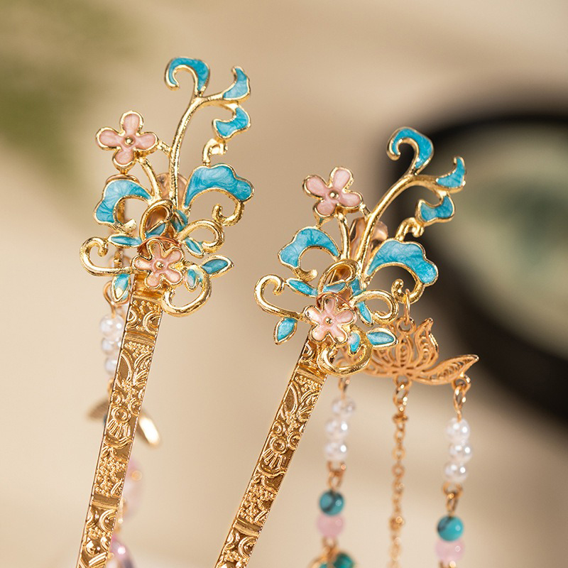 Hanfu-Long-Hairpin-Ladies-Elegant-Hair-Accessories-1 Hanfu Long Hairpin Ladies Elegant Hair Accessories