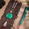 Ming-Dynasty-Hanfu-Accessories-Long-Tassel-Yingluo-Jade-Pendant-4 Ming Dynasty Hanfu Accessories Long Tassel Yingluo Jade Pendant