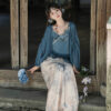 New-Ladies-Fashion-Hanfu-Song-Pants-Han-Element-Set-2 New Ladies Fashion Hanfu Song Pants Han Element Set