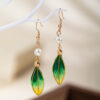 Silk-Chinese-style-Girl-Green-Earrings-Retro-Minimalist-Ear-Jewelry-1 Silk Bamboo