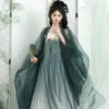 Summer-Ladies-Hanfu-Qi-Xiong-Hezi-Qun-Fresh-Daily-Big-Sleeve-Shirt-1 Summer Ladies Hanfu Qi Xiong Hezi Qun Fresh Daily Big Sleeve Shirt