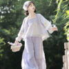Summer-Song-Dynasty-Hanfu-Purple-Ladies-Daily-Casual-Clothing-4 Summer Song Dynasty Hanfu Purple Ladies Daily Casual Clothing