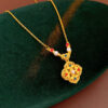 Women-Retro-Necklace-Chinese-Style-Flower-Pendant-Pearl-Jewelry-2 Women Retro Necklace Chinese Style Flower Pendant Pearl Jewelry