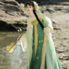 Women-Tang-Dynasty-Hanfu-Set-Qixiong-Shanqun-New-Summer-Green-Style-1 Tang Bloom